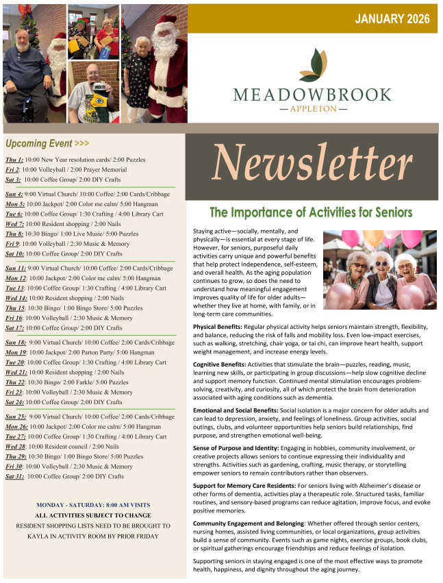 Click to open Newsletter in a new tab