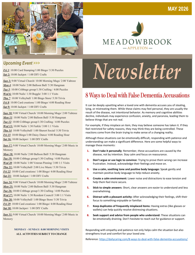 Click to open Newsletter in a new tab